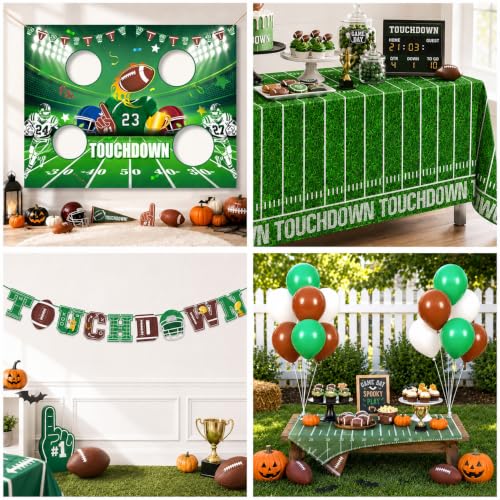 Halloween Car Decorations Kit Football Theme Trunk or Treat Party Supplies