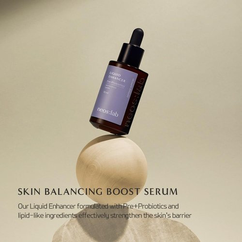Skiennix Liquid Enhancer Pre+Probiotics Facial Serum - 1.01 fl. oz. | Hydrating, Balancing & Skin Defense for Sensitive Skin