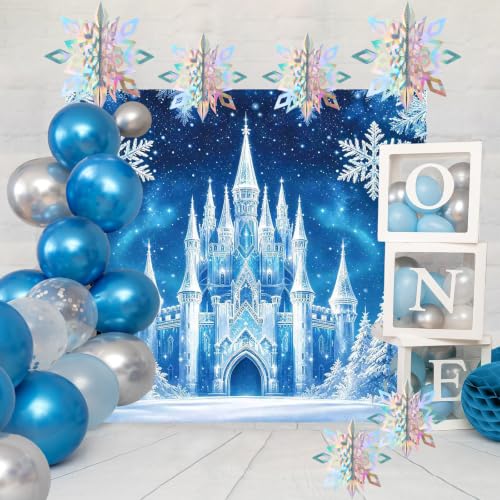 Halloween Trunk or Treat Car Decorations Kit Ice Snow Castle Theme