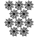 Spider Web Heat Insulation Coasters 10pcs - Decorative Halloween Table Protectors