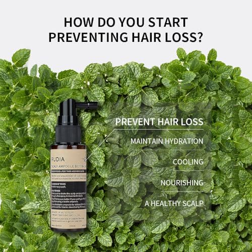 Skiennix Biotin Collagen Hair Ampoule Spray - Nourishing Scalp Care & Volumizing Serum | 1.7 fl. oz.
