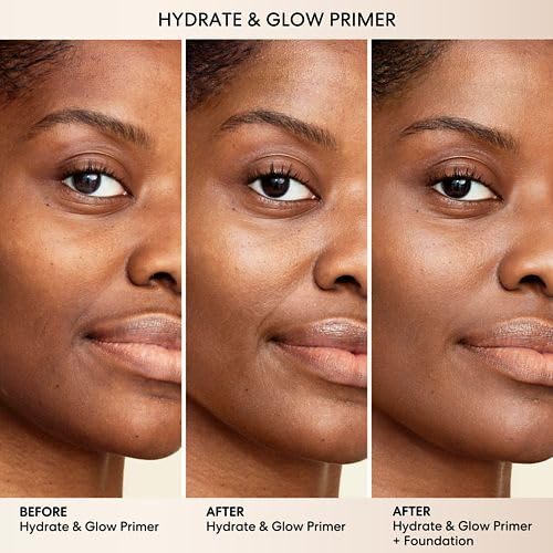 bareMinerals Hydrate & Glow Gel Face Primer, Vegan, Cruelty-Free & Dermatologist-Tested
