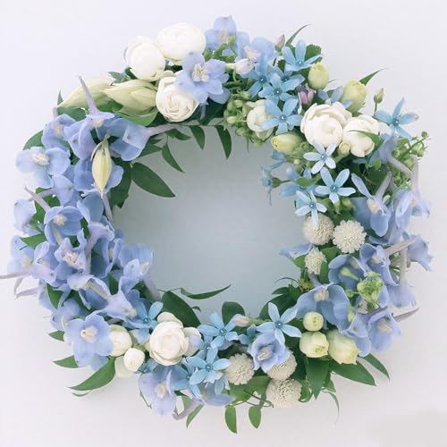 3 Pack 16-Inch Metal Wreath Frames for Fall Christmas Halloween Decor - Dark Green