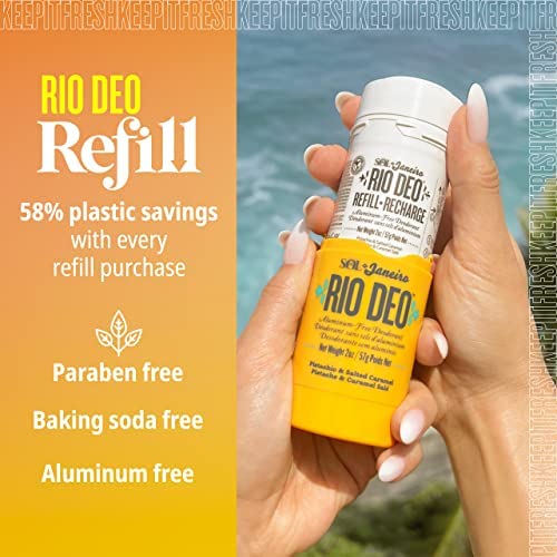 Sol de Janeiro Rio Deo - Aluminum-Free Refillable Deodorant for All-Day Freshness