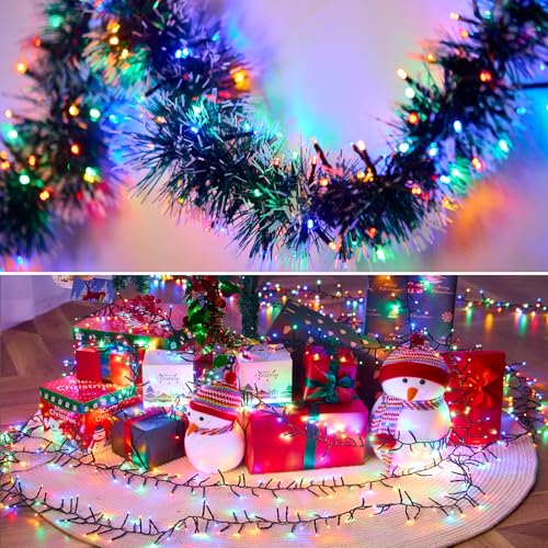 1000 LED Christmas String Lights with Remote Waterproof Indoor Outdoor Decorations