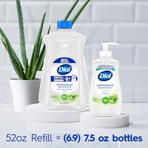 Antibacterial Hand Soap Refill with Aloe Vera - 52 Fl Oz Pack of 3