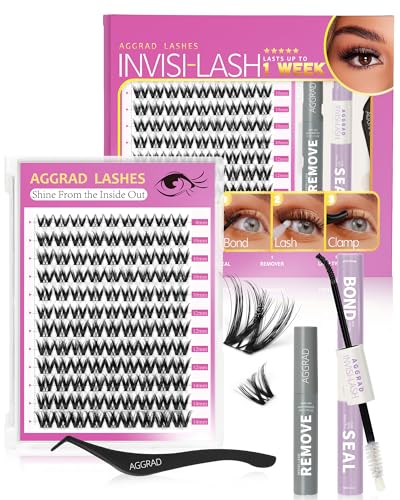 Flora Lash Clusters Kit Short - Wispy 8-14mm False Eyelash Extension DIY Set