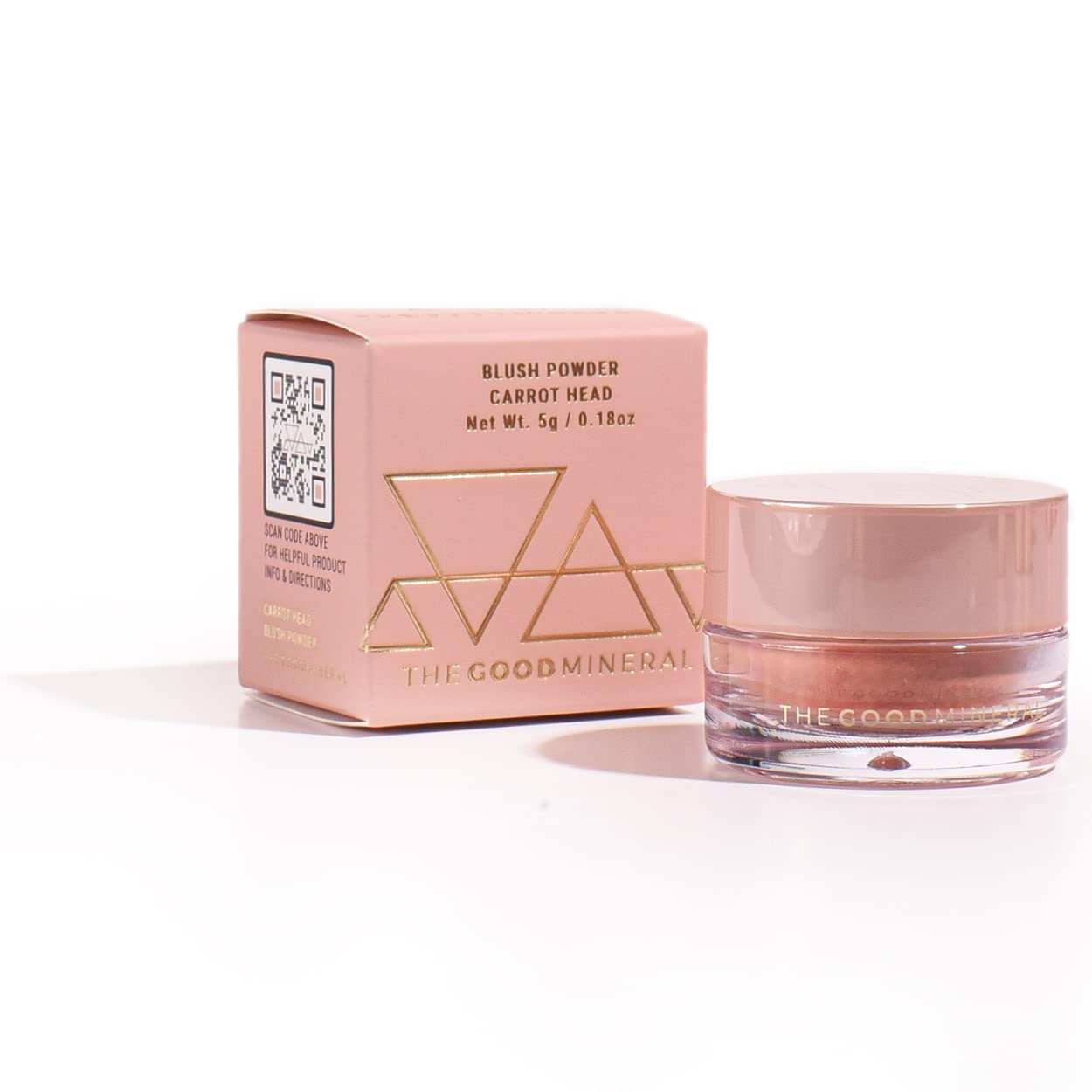 The Good Mineral Blush Boost - Carrot Head Shade for Radiant, Natural Glow