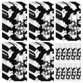 Halloween Ghost Lip Balm Set - Black, Moisturizing Lip Care, 24 Pcs