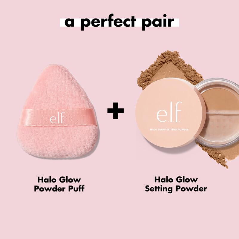 Reusable Powder Puff for Face Makeup - 1 Ounce - Vegan & Cruelty-Free