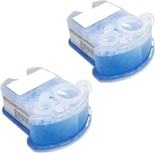 Braun Shaver Cleaning Fluid - Clean & Renew Refill Cartridges for Series 3/5/7/9 (2 Pack)