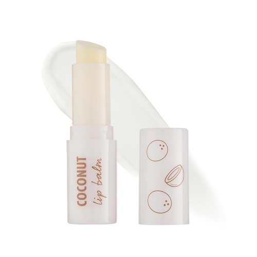 ColourPop Lip Balm - Hydrating Coconut Oil & Shea Butter Formula - Nourishes & Heals Chapped Lips - Coconut (0.12 oz)