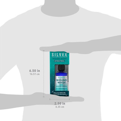 Be Smart Get Prepared Silvex Wound Wash 4oz - Minor Cut, Abrasion,1st Degree Burn
