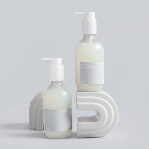 Celimax Dual Barrier Mild Gel Cleanser - Hydrating & Soothing Face Wash with Ceramide, 200ml
