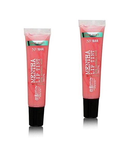 C. O. Bigelow Mentha Lip Tint - Pink Mint Flavor - Hydrating Formula No. 1644 | 2 Pack