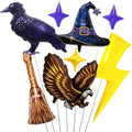 Magical Wizard Party Balloons Set for Fantasy Birthday Decorations