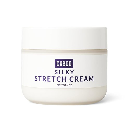 CoBoo Silky Stretch Cream - Paraben-Free Maternity Stretch Mark Cream | 7oz Formula for Skin Elasticity & Reduction of Stretch Marks