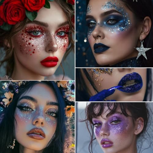 Halloween Body Glitter Stick with Chunky Sequin Gel - Color50