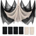 Halloween Creepy Cloth Set - Indoor Outdoor Spooky Decorations 6 Pieces