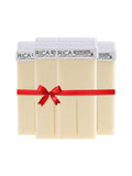Rica Wax White Chocolate Roll-On Wax Kit - Set of 4 Refills, 100 ML - Made in Italy