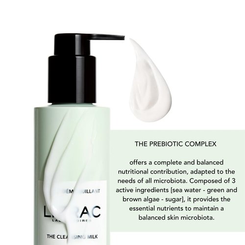 Lierac Cleansing Milk - Nourishing Face Makeup Remover & Hydrating Cleanser | 200ml