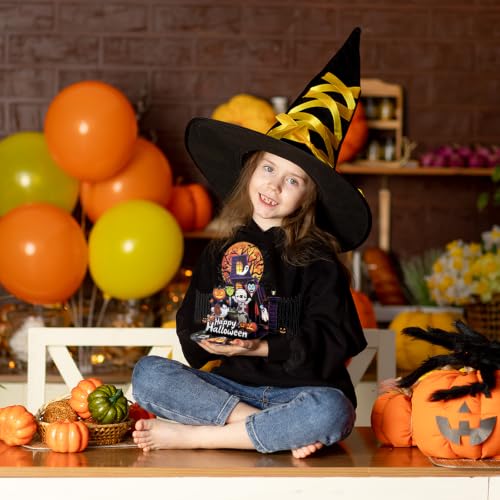 Pop Up Halloween Greeting Card with Envelope for Kids & Adults - 3D Haunted Scene