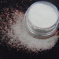 White Glitter Nail Powder for Nail Art and Enhancements - 3-4g