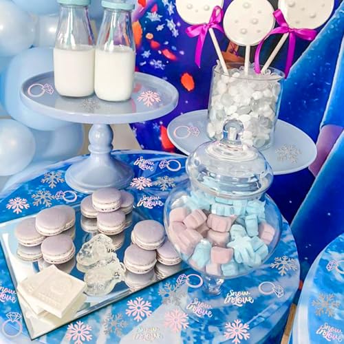 Snowflake Confetti Set - 100 Pieces Snow In Love Snowflake Party Decor - Snowflake-3