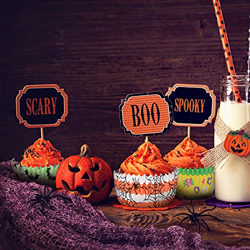 Halloween Cupcake Liners Set - 600 Count Classic Style Party Supplies