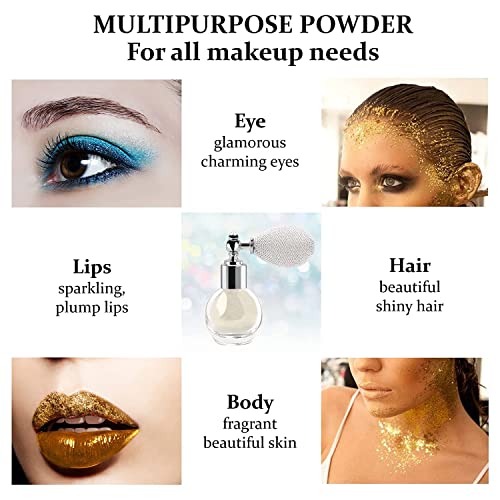 Body Glitter Spray T04 Bronze - Shimmer Sparkle Highlighter for Face & Body