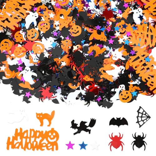 Halloween Confetti Glitter Table Decorations - Halloween Style-a
