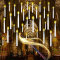 Floating Candles with Wand Remote - Halloween Flickering LED Taper Set - 20 Pieces