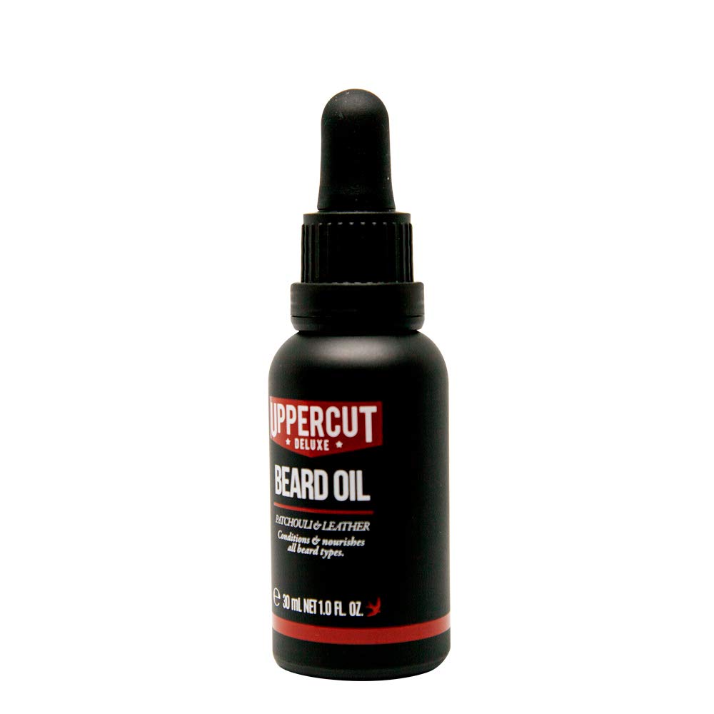 Uppercut Deluxe Beard Oil - Lightweight Non-Greasy Conditioner with Argan & Jojoba Oils | 1 fl oz