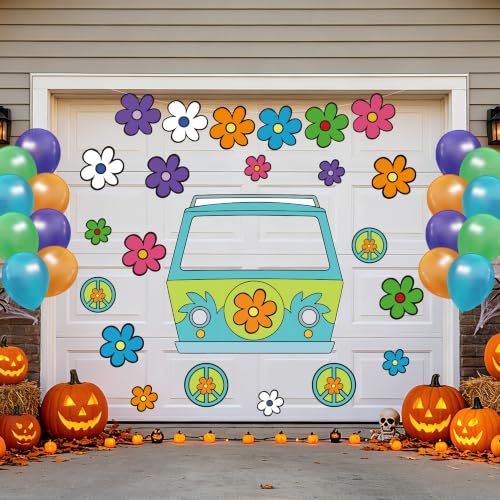 Halloween Car Decoration Kit 60 Pieces for Trunk or Treat & Festive Parties