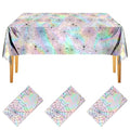 Halloween Spiderweb Iridescent Holographic Tablecloth - Spooky Party Decor - Variation of THIS listing