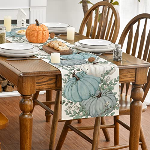 Seasonal Kitchen Table Decor Set - Dish Towels & Table Runner for Indoor Outdoor Use