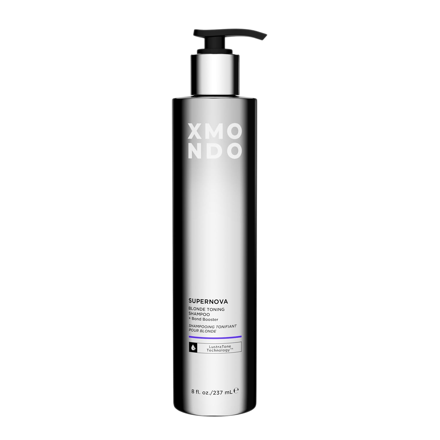 XMONDO Hair Supernova Blonde Toning Shampoo - Vegan Formula with Jojoba Oil & Violet Pigments | 8 Fl Oz