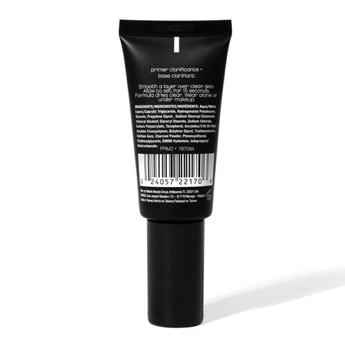 Palladio Skin Detox Clarifying Face Primer - Charcoal Infused for Smooth Makeup Base | 1 Ounce