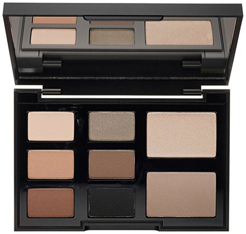 Glo Skin Beauty Elemental Eye Shadow Palette - Matte & Metallic, 8 Shades, Eye Makeup