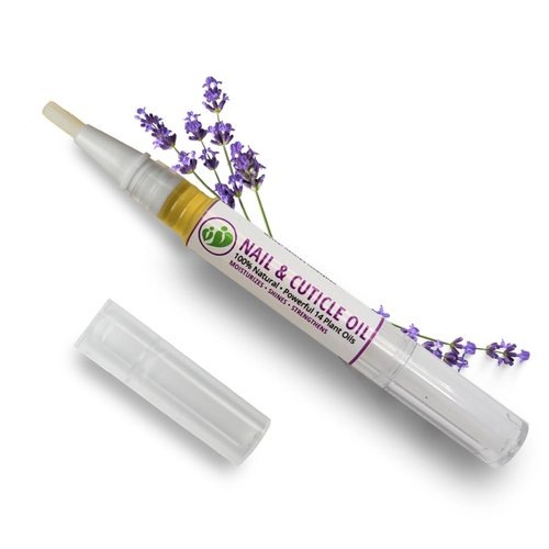 Mona Brands All-Natural Nail Oil Cuticle Pen - Restores & Protects Damaged Cuticles | Lavender (2.5 mL)