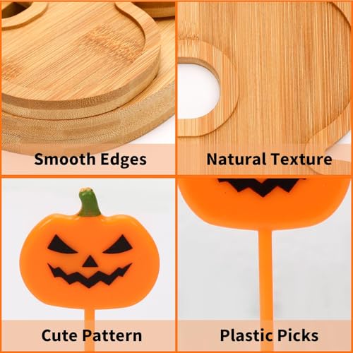 Halloween Charcuterie Board Set with 3