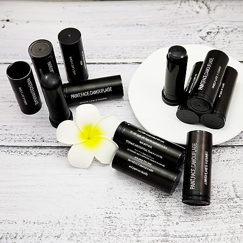 10 Pack Sports Eyeblack Stickers for Baseball Football Lacrosse Party Makeup
