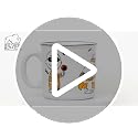 Peanuts Halloween Costume Mug - 20oz Ceramic Camper with Snoopy & Friends - Spooky Season Coffee Cup - Official Merch - Variation: Camper