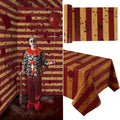 Halloween Creepy Carnival Backdrop Roll - 98 ft Blood Handprints & Footprints Decoration - Variation of THIS listing 1