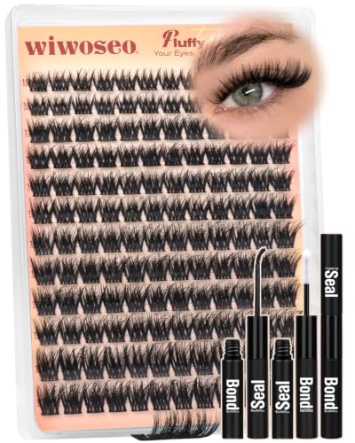F-5 Cross Fluffy Lash Clusters Kit Wispy C-Curl Eyelash Extensions