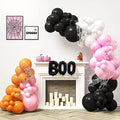 Pink Halloween Balloon Arch Kit 80 Pcs with