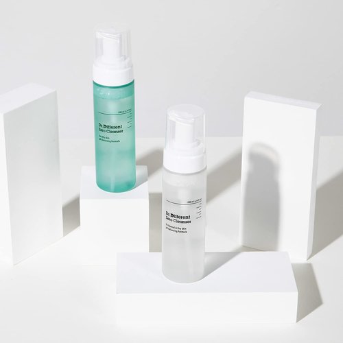 Dr.Different Zero Cleanser - Hypoallergenic pH 5.5 Foaming Cleanser with Hyaluronic Acid & Ceramide | 6.76 fl. oz.