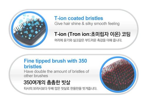 Skiennix Detangling Paddle Brush - Effortless Hair Untangling | Sleek Design for All Hair Types