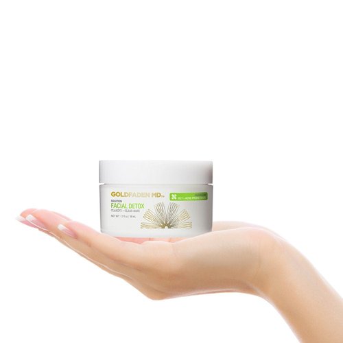 Goldfaden MD Facial Detox Mask - Clarifying Face Mask with Zinc Oxide & Salicylic Acid | 1.7 fl oz