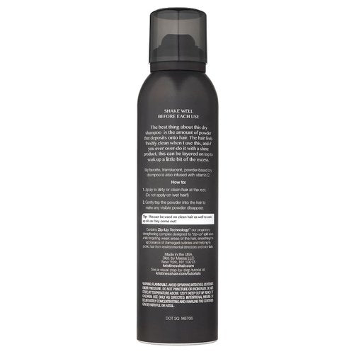Kristin Ess Hair Dry Styling Set - Vitamin C Dry Shampoo Powder & Light Hold Texturizing Spray - Volumizing, Oil Absorbing, Shine Enhancing for Dark, Brunette & Blonde Hair - Sulfate Free